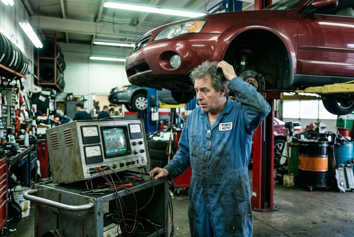 Ridgewell County Mechanic Enters Sixth Hour of Headlight Fluid Diagnostic, Says He 'Cannot in Good Conscience' Release Vehicle